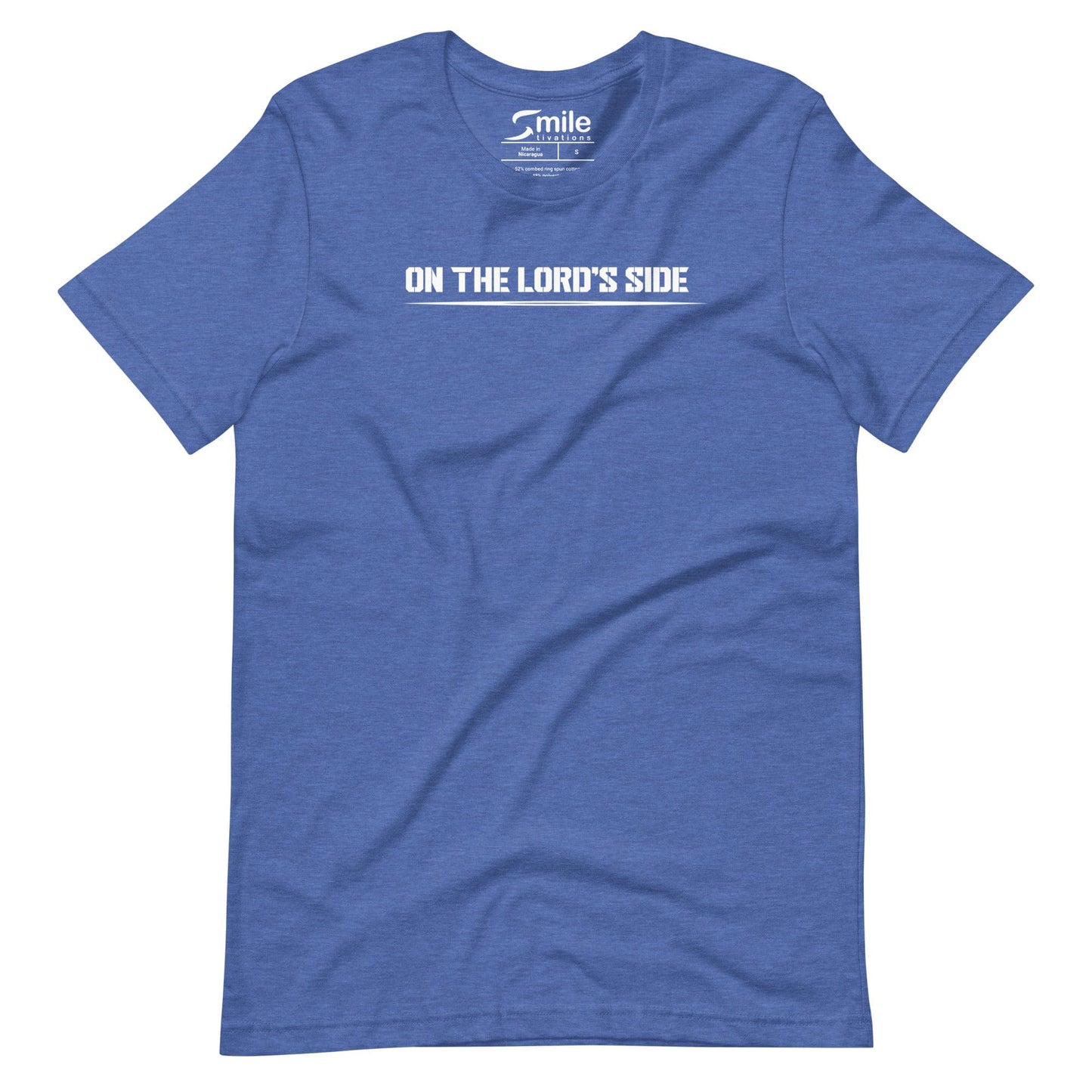 Who is on the Lord's side T-Shirt - Smiletivations brand is perfect clothing for Israelites, Black Hebrew Israelites, 12 Tribes of Israel, Black Jews and all people of faith.