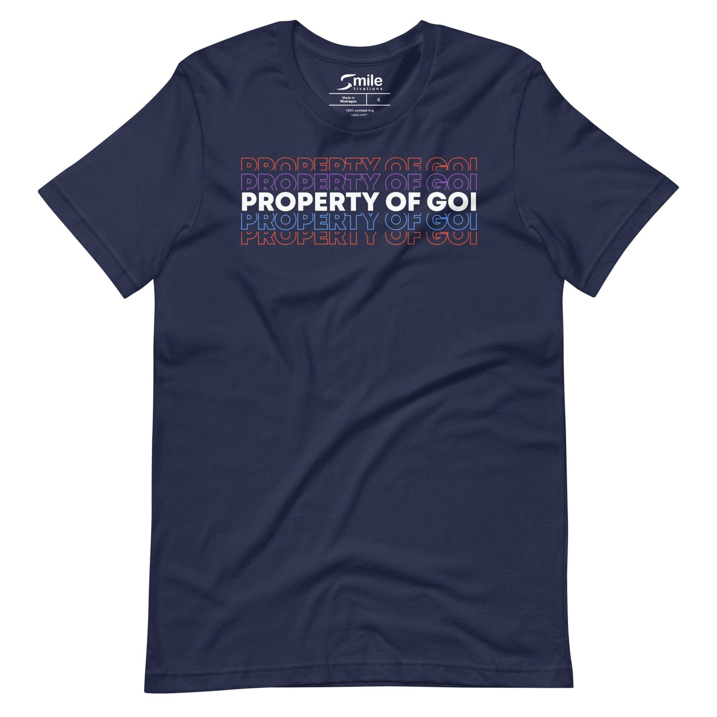 Property of the God of Israel - Smiletivations brand is perfect clothing for Israelites, Black Hebrew Israelites, 12 Tribes of Israel, Black Jews and all people of faith.