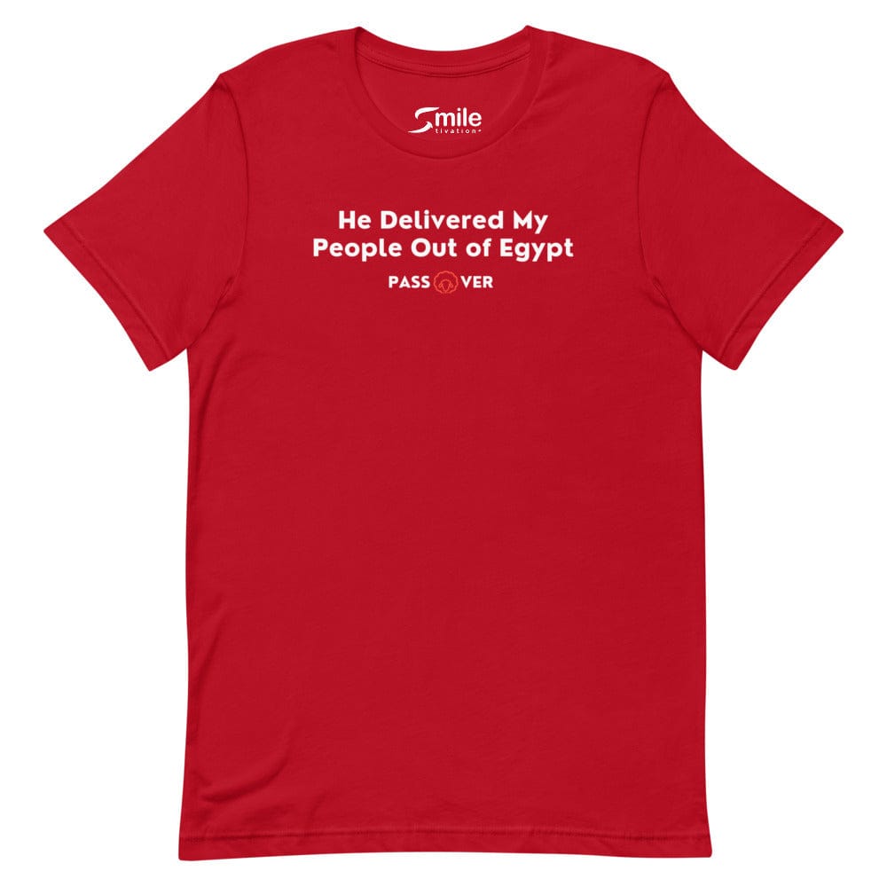 Passover T-Shirt - Smiletivations brand is perfect clothing for Israelites, Black Hebrew Israelites, 12 Tribes of Israel, Black Jews and all people of faith.