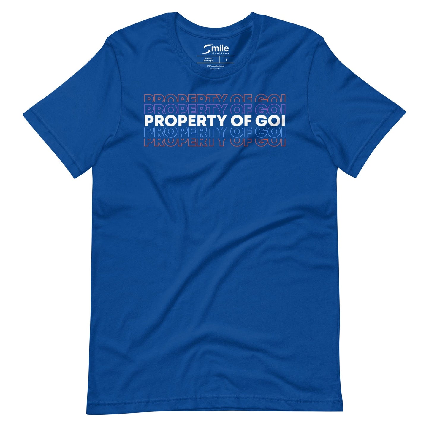 Property of the God of Israel - Smiletivations brand is perfect clothing for Israelites, Black Hebrew Israelites, 12 Tribes of Israel, Black Jews and all people of faith.