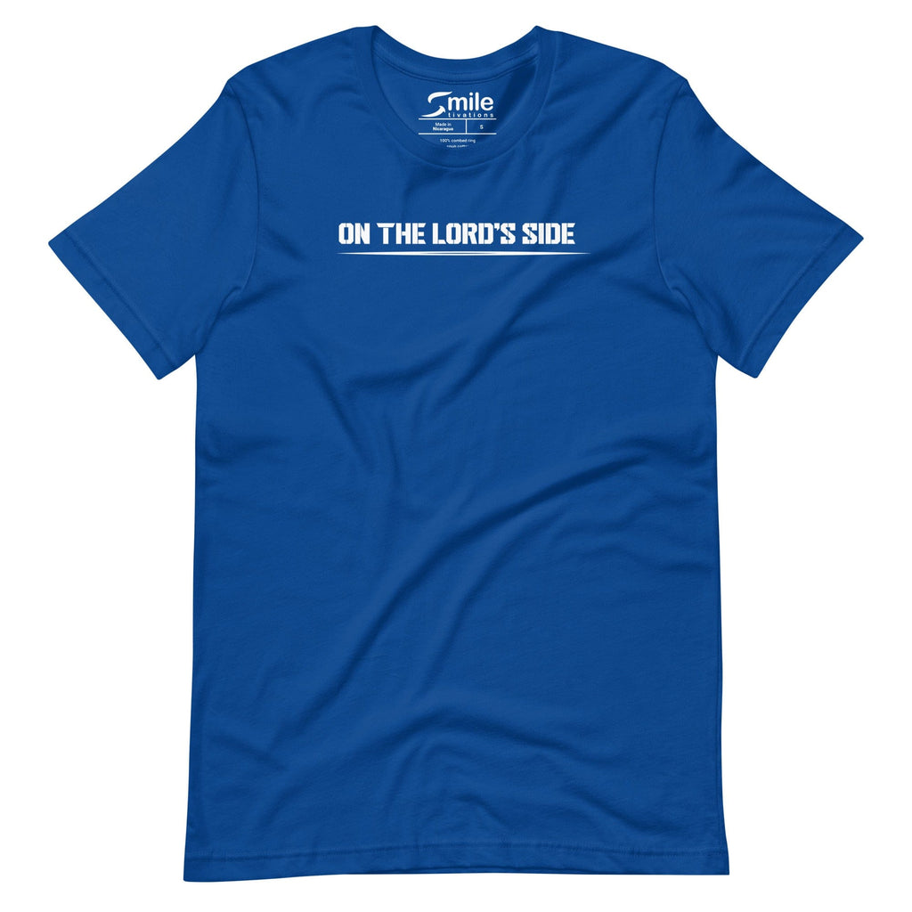 Who is on the Lord's side T-Shirt - Smiletivations brand is perfect clothing for Israelites, Black Hebrew Israelites, 12 Tribes of Israel, Black Jews and all people of faith.